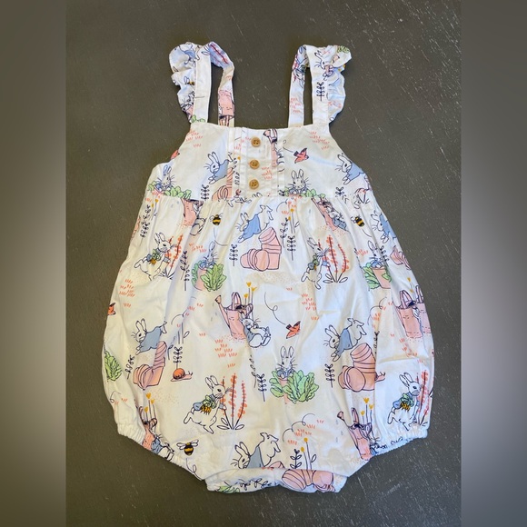 Gymboree Peter Rabbit Collection Romper - Picture 1 of 7